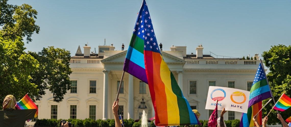 Washington DC, USA, June 11, 2017. Equality March for Unity and Pride in Washington, D.C.,