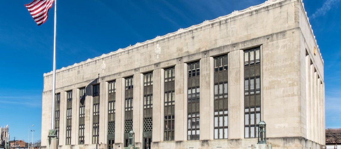 Federal courthouse at Meridian, Mississippi